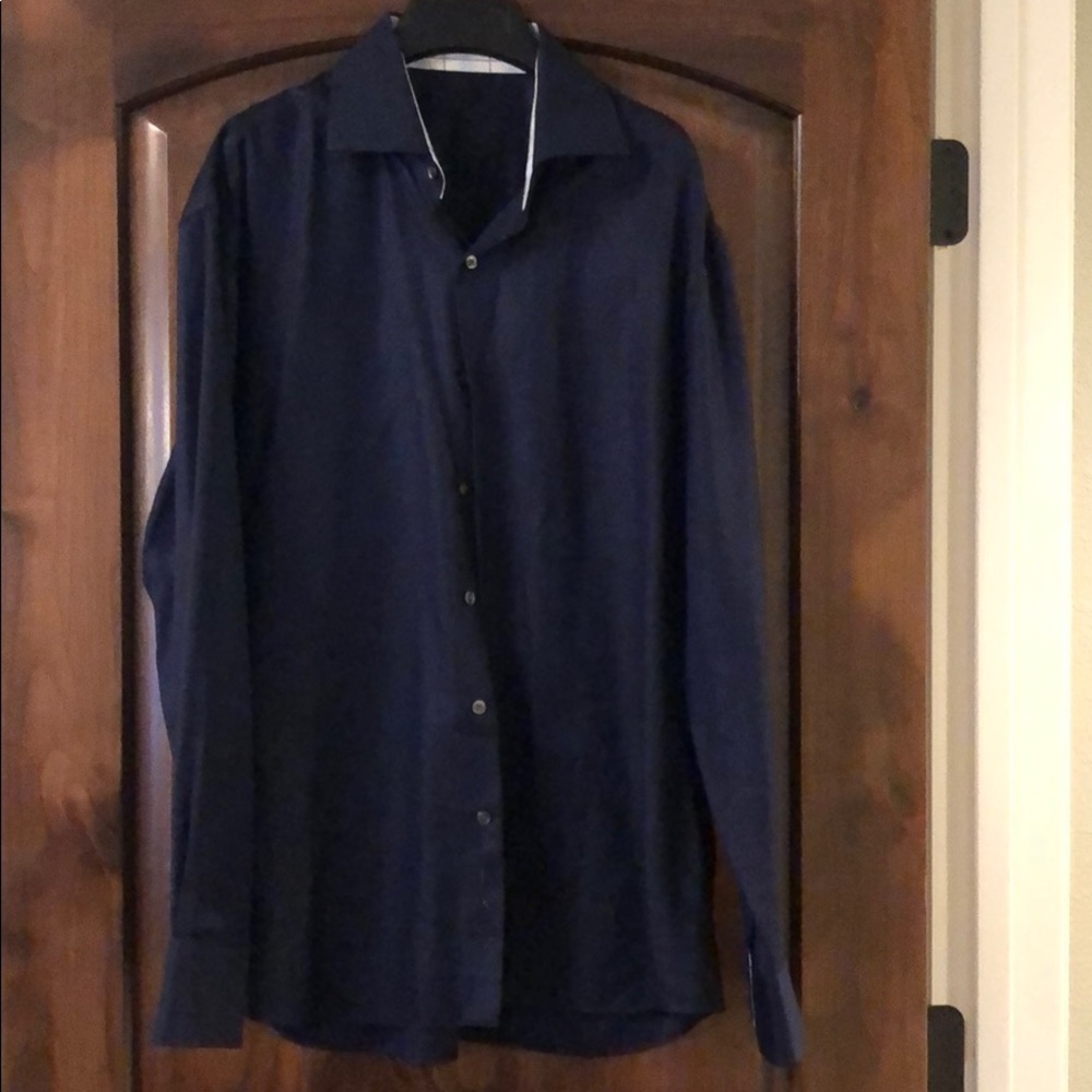 J.R. Hilburn Men’s button down dress shirt